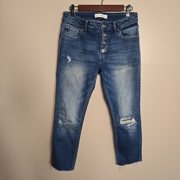 KanCan Eternity Mid Rise Skinny Straight - Picture 2 of 8